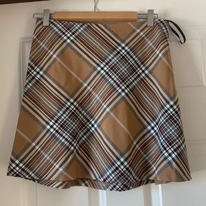 Plaid skirt